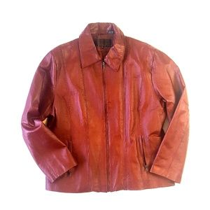 Vintage Phase Two Womens Leather Jacket